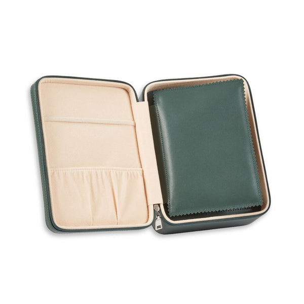 Leather Four Watch and Accessory Travel Watch Case