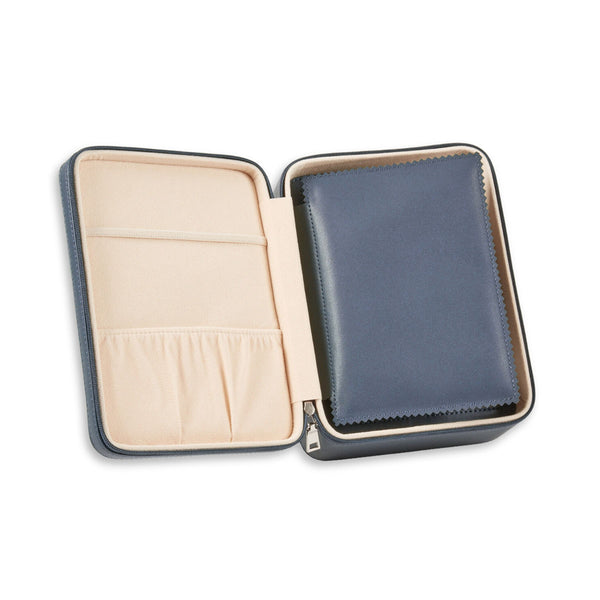 Leather Four Watch and Accessory Travel Watch Case