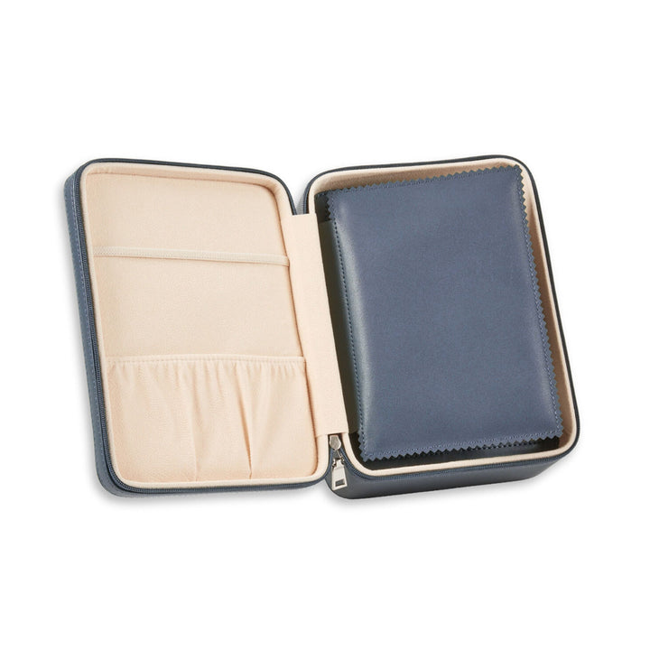 Leather Four Watch and Accessory Travel Watch Case