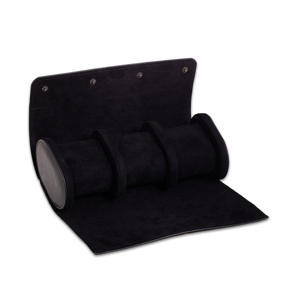 Genuine Leather Watch Roll for 3 Watches