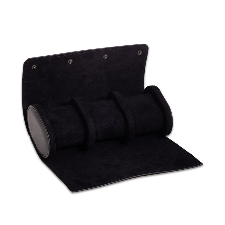 Genuine Leather Watch Roll for 3 Watches