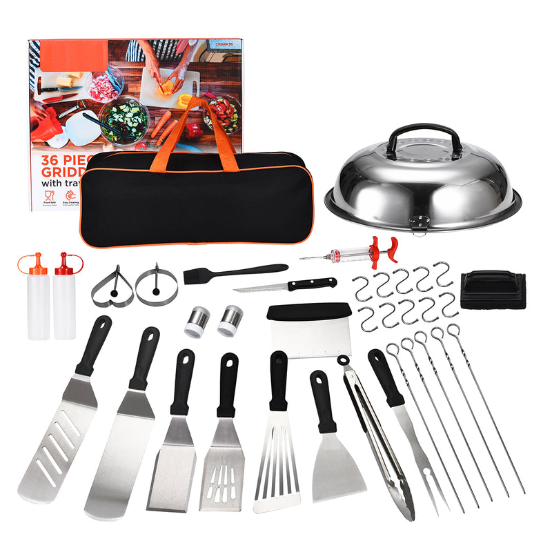 36-Piece Griddle Accessory Set