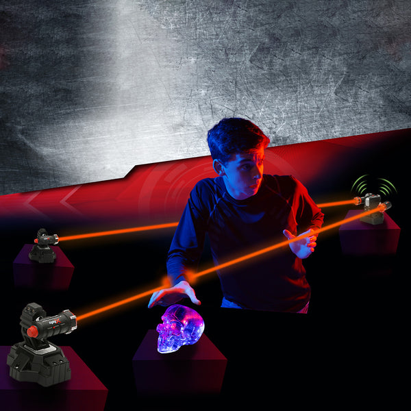 Spy Laser Tripwire Alarm | Kids Spy Security Toy | Sharper Image