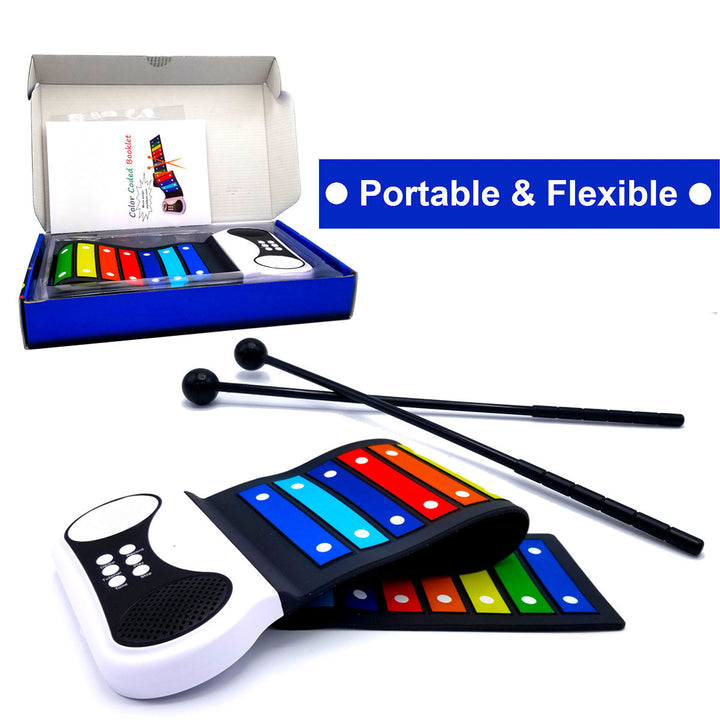 Flexible Roll-Up Xylophone