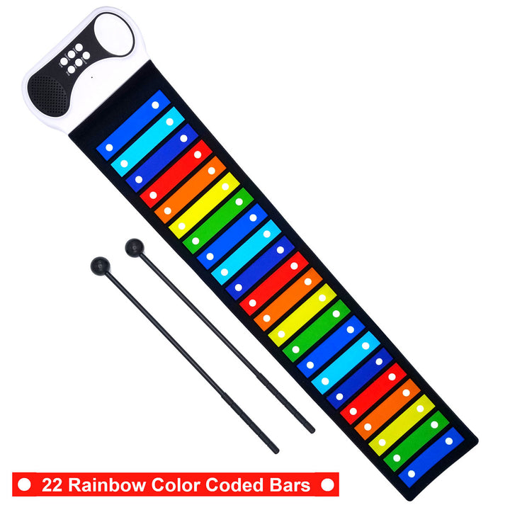 Flexible Roll-Up Xylophone