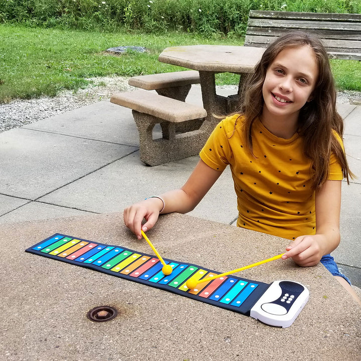 Flexible Roll-Up Xylophone