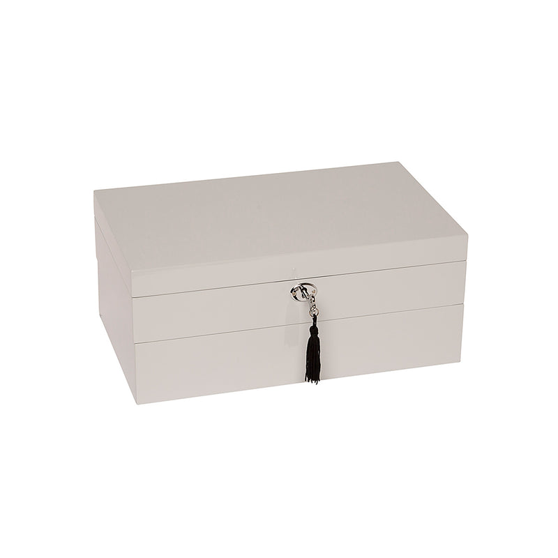 Brouk & Co Stackable Jewelry Box - Set of 2 - Navy