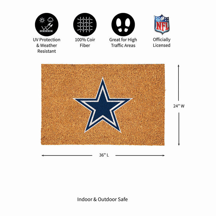 NFL Large Format Team Coir Mat