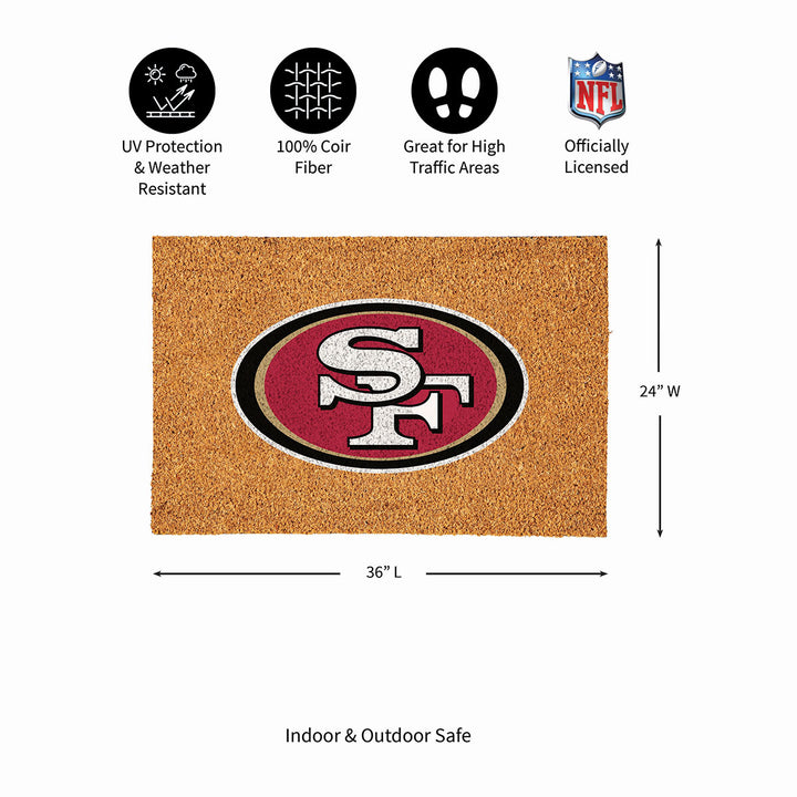 NFL Large Format Team Coir Mat