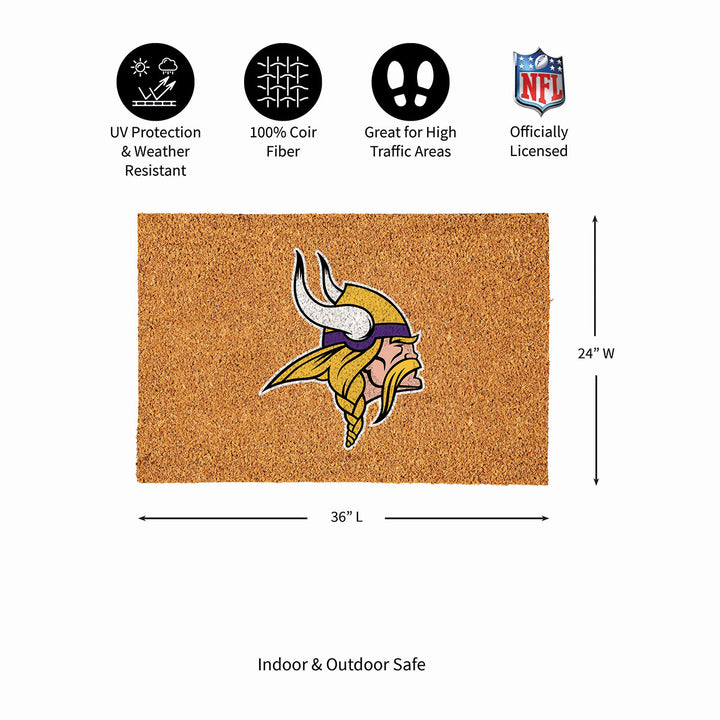 NFL Large Format Team Coir Mat