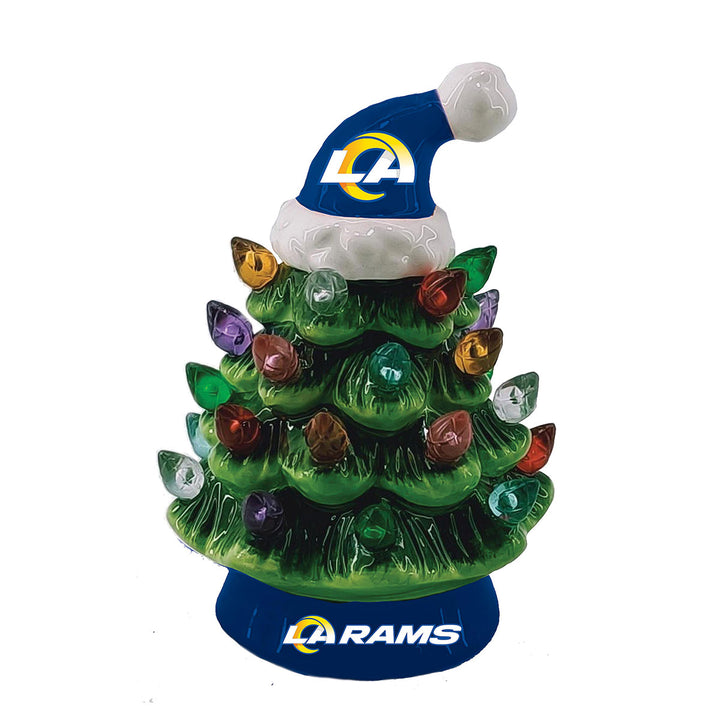 8'' NFL LED Ceramic Christmas Tree