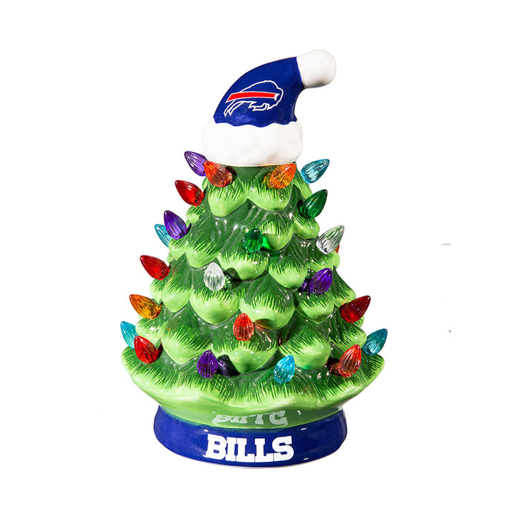 8'' NFL LED Ceramic Christmas Tree
