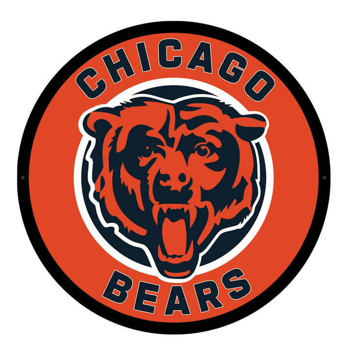 NFL Backlit Full Edge Round Wall Sign