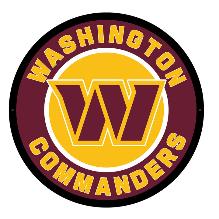 NFL Backlit Full Edge Round Wall Sign