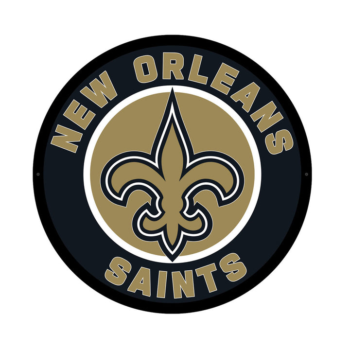 NFL Backlit Full Edge Round Wall Sign