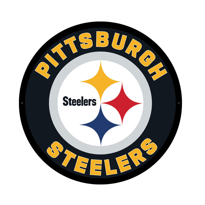 NFL Backlit Full Edge Round Wall Sign