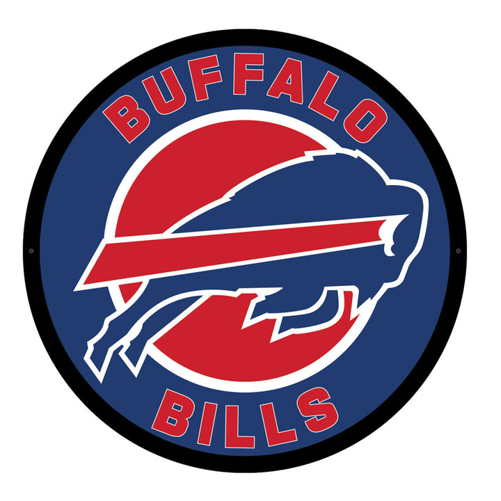 NFL Backlit Full Edge Round Wall Sign