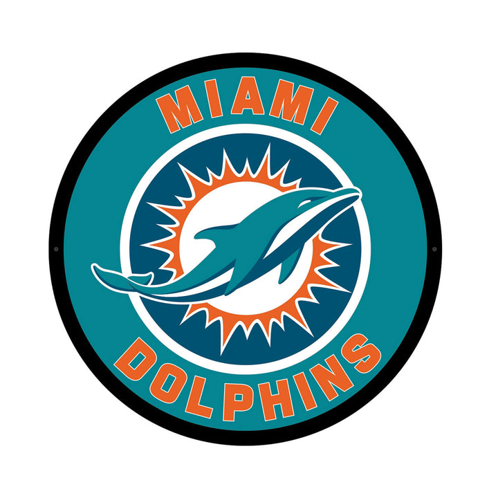 NFL Backlit Full Edge Round Wall Sign