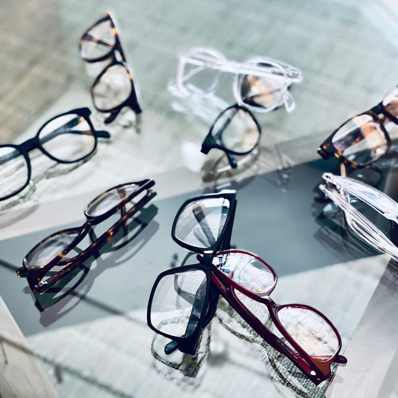 Fog-Free Rectangular Readers - Clear - 1.5+