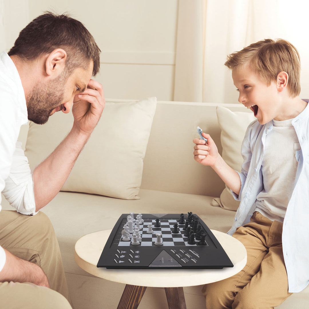 Electronic Chess Game | 64-Level Digital Chess Board | Sharper Image