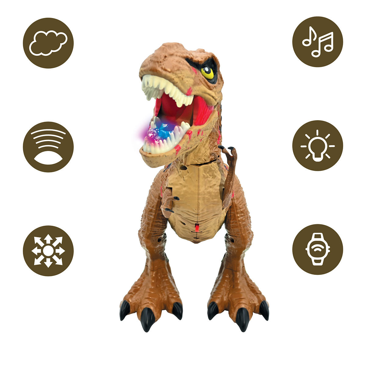 Silvergear® RC Dinosaurus Speelgoed | Realistische Bewegingen, Licht Silvergear® RC Dinosaurus Speelgoed | Realistische Bewegingen, Licht