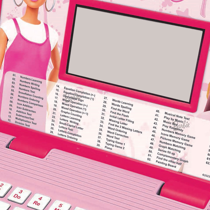 Barbie Bilingual Talking Educational Laptop