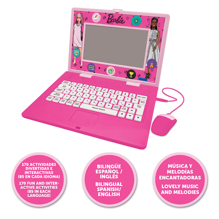 Barbie Bilingual Talking Educational Laptop