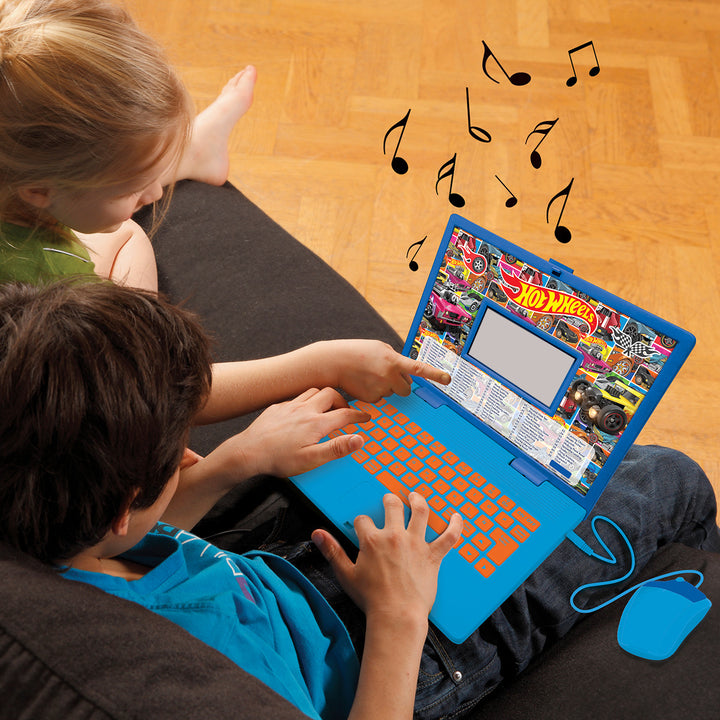 Hot Wheels Bilingual Talking Educational Laptop