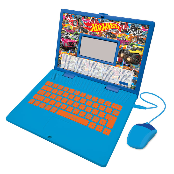 Hot Wheels Bilingual Talking Educational Laptop