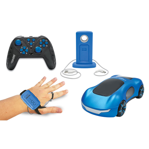 Gesture Control RC Car with Lights and Sounds