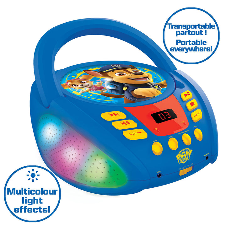 Paw Patrol Bluetooth CD Player