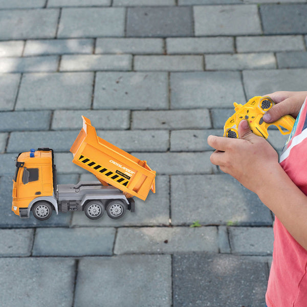 RC Dump Truck with Lights and Sounds