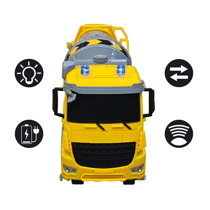 RC Cement Mixer with Lights and Sounds