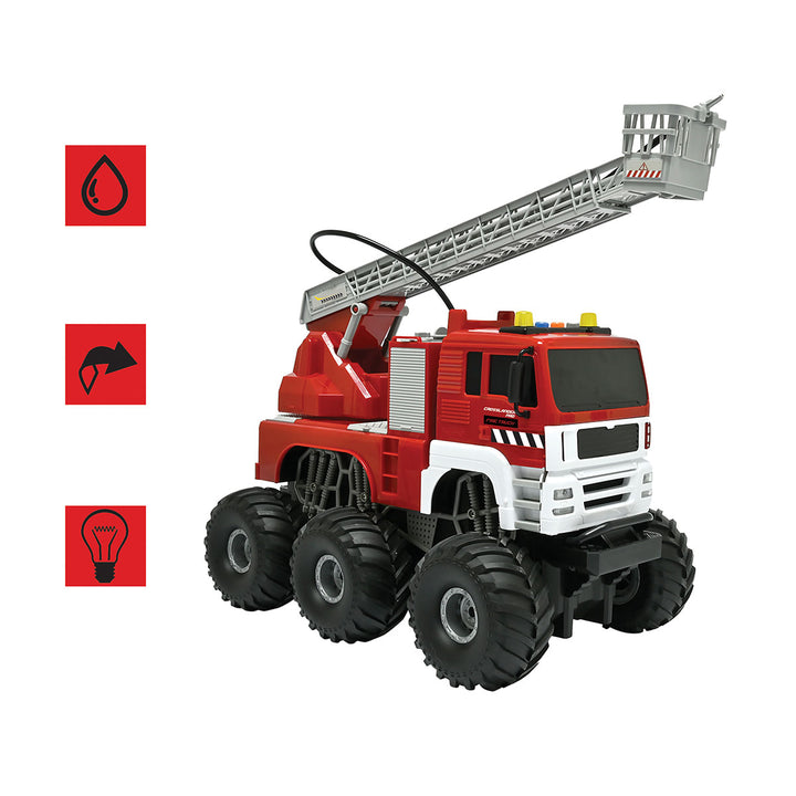 RC Fire Truck with Lights and Sounds