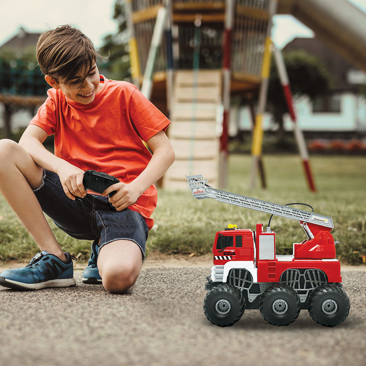 RC Fire Truck with Lights and Sounds