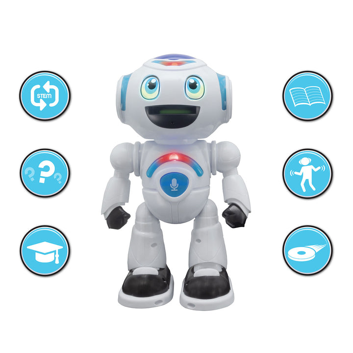 Interactive STEM Robot with Quiz and Games