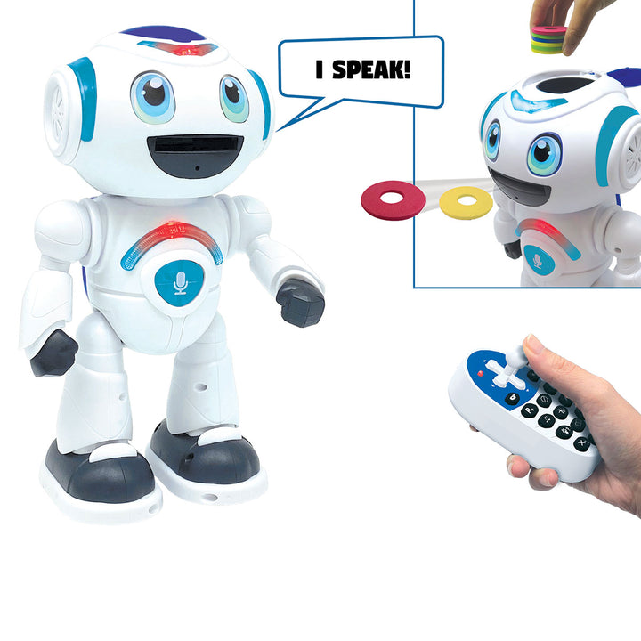 Interactive STEM Robot with Quiz and Games