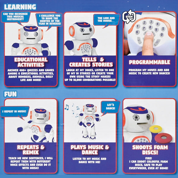 Educational Robot with Story Maker