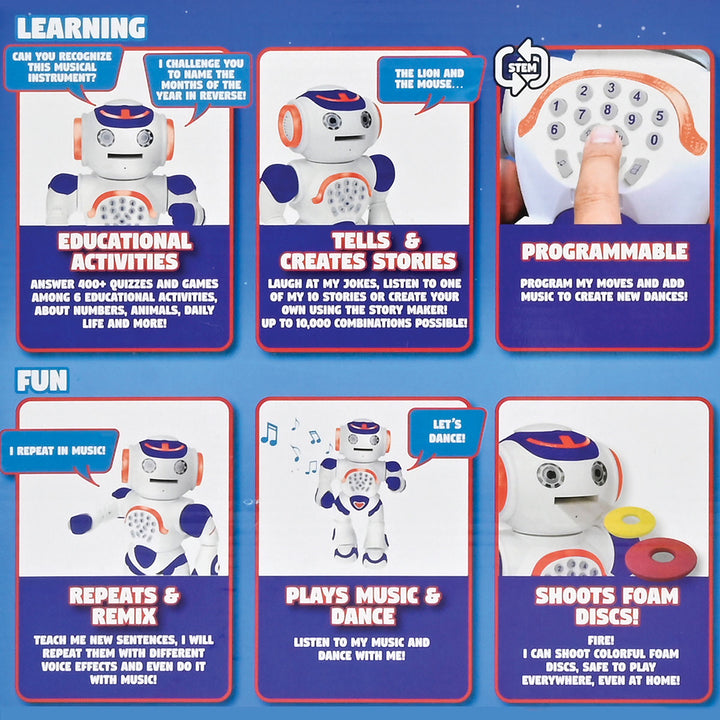 Educational Robot with Story Maker