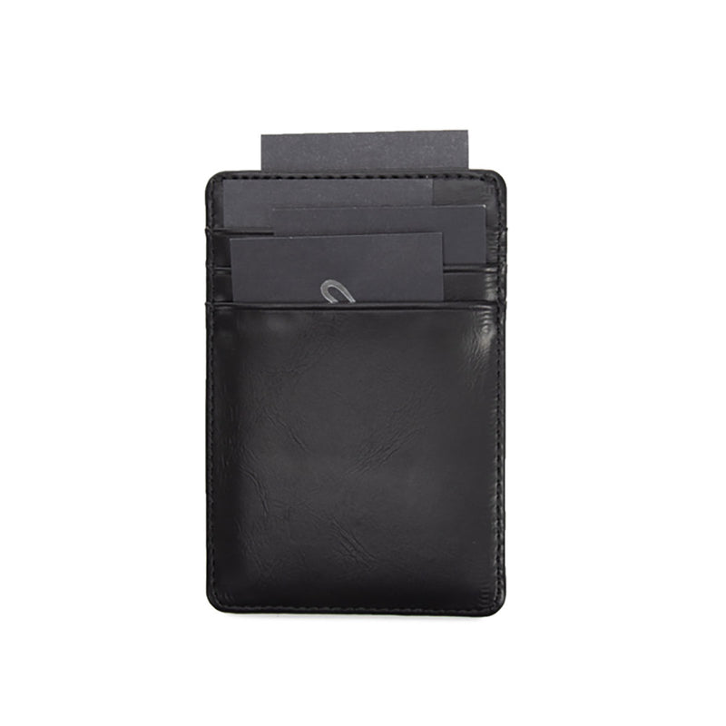 Brouk & Co Asher Magnetic Money Clip Card Case - Navy