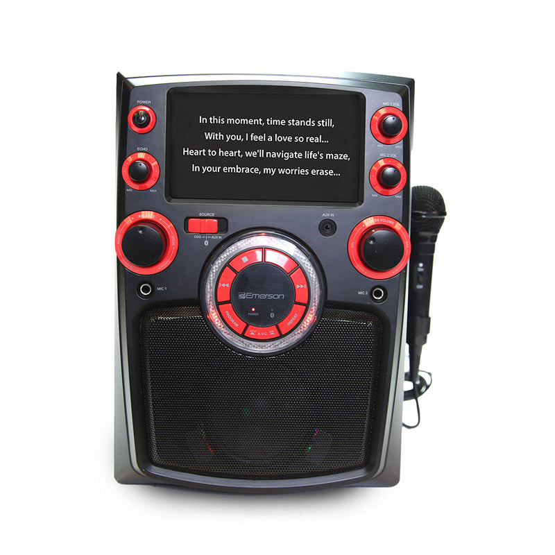 Karaoke Party Speaker with 7'' Display