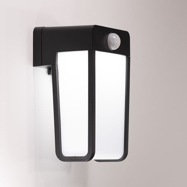 Modern Solar Powered Wall Sconce (Set of 2)