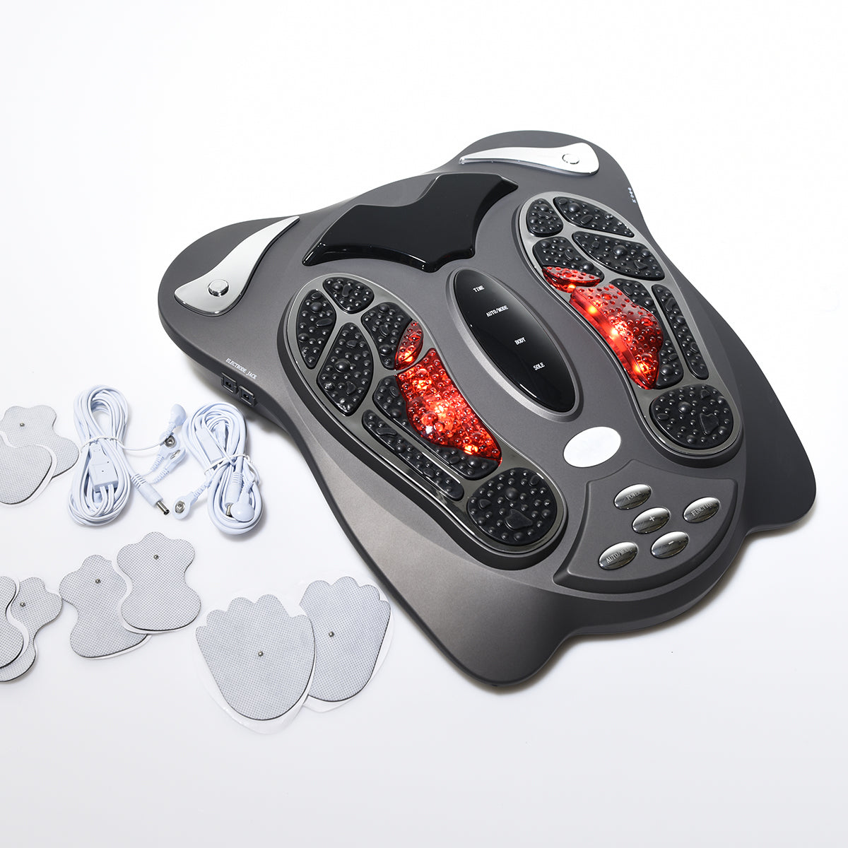 Soothing Pulse Foot Massager with Infrared Heat - TENS Technology, Relieves Swelling Soothing Pulse Foot Massager with Infrared Heat - TENS Technology, Relieves Swelling