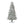 Flocked Palmetto Pine Christmas Tree