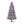 Flocked Palmetto Pine Christmas Tree