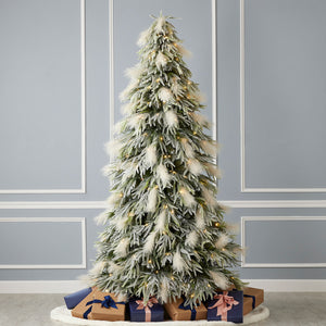 7.5' Pine and Pampas Christmas Tree - primary product image