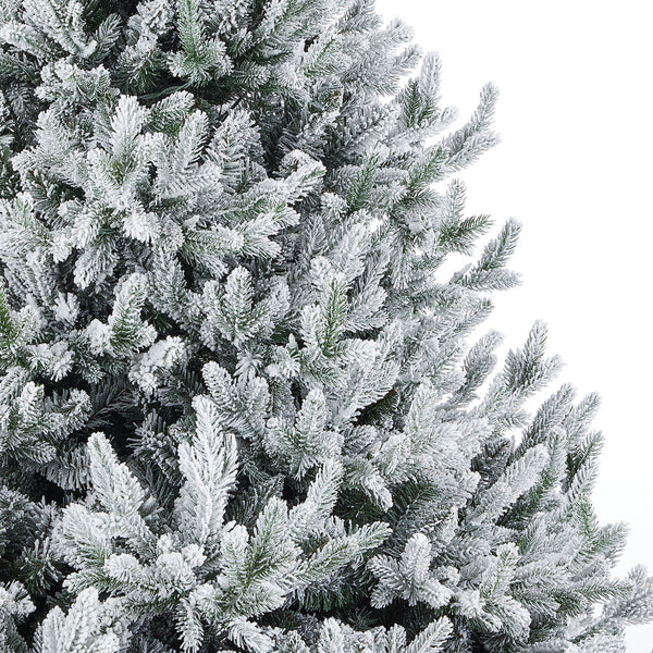 Flocked Frasier Fir Christmas Tree