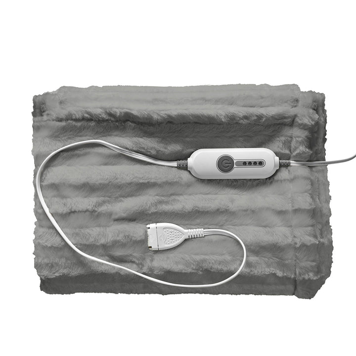 Oversized Faux Fur Heated Throw