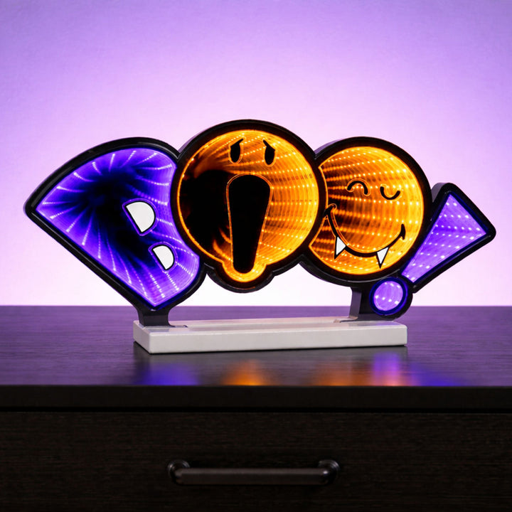 SmileyWorld Boo LED Infinity Light