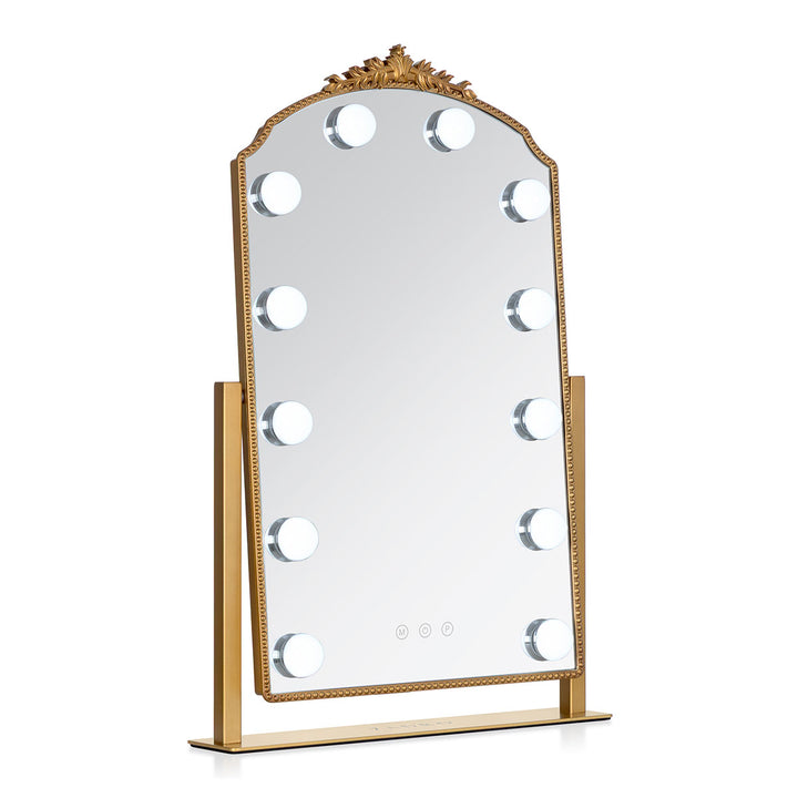 LED Gold Hollywood Mirror
